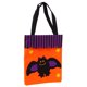thumbnail image 1 of Bolso de mano de Halloween, tela no tejida, truco o trato, decoración para fiesta en casa, bolso de almacenamiento (murciélago), 1 of 14