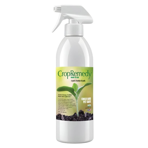 CropRemedy - Natural Plant Food Fertilizer 32 Fl Oz Spray Bottle (ready to use)