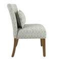 thumbnail image 3 of HomePop Parker Accent Chair and Pillow, 3 of 12