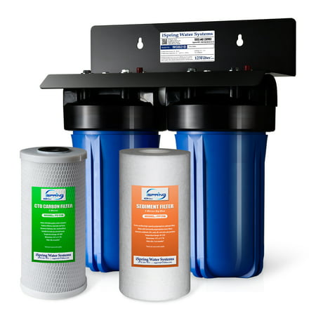 iSpring Whole House Water Filtration System 2-stage w/ 4.5