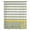 Green, variant on Orange Anchor Sheer Curtains 45 Inches Long, Modern Nautical White Geometric Stripes Light Filering Curtains, Breathable Simi Curtain Privacy Drapes for Kitchen Bathroom Small Window Treatment