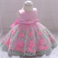 thumbnail image 3 of GERsome Girl Flower Dress Princess Pageant Birthday Party Wedding Formal Dance Evening Gown, 3 of 8