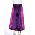 thumbnail image 3 of inhzoy Boys Arabian Prince Kids Satin Trousers Party Bell Bottoms Outfit Purple 10, 3 of 5