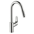thumbnail image 1 of Hansgrohe 04505000 Focus HighArc Cuisine avec Tirette&44; Chrome, 1 of 4