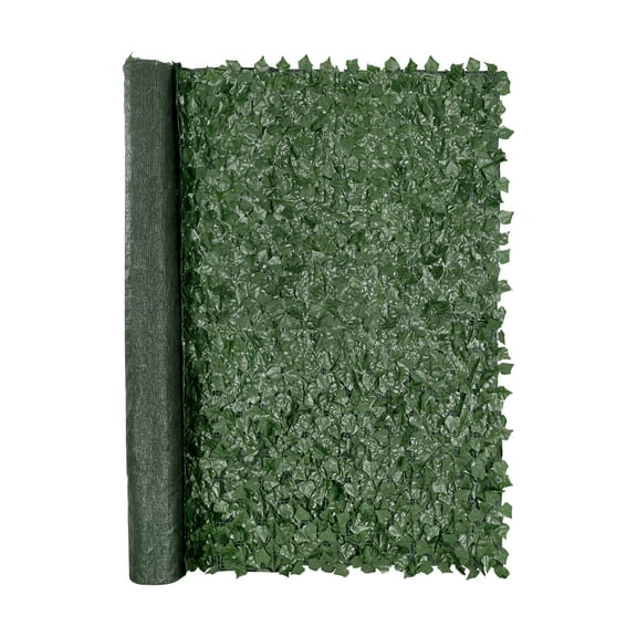 VEVORbrand Artificial Ivy Privacy Fence Screen, 96"x72" Ivy Fence, PP Faux Ivy Leaf Artificial Hedges Fence, Faux Greenery Outdoor Privacy Panel Decoration for Garden, Decor, Balcony, Patio, Indoor