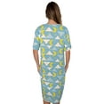 thumbnail image 3 of Just Love Short Sleeve Nightgown Sleep Dress for Women (Blue - Perfect Sky, Small), 3 of 3
