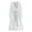 Clear, variant on Women's Long Full Length Raincoat Hooded Windbreaker Outdoor Trench Coat Lightweight Travel Jacket Clear L