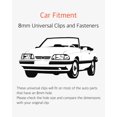 thumbnail image 4 of HSHDLDF Clips de Voiture 10 Pcs Attache Universelle en Nylon Plastique pour Rivets, 8mm, 4 of 7