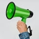thumbnail image 5 of Megáfono de megáfono portátil con Control de volumen , altavoz de megáfono de 25W para fútbol, deportes al aire libre, baloncesto, Verde Sunnimix megáfono megáfono, 5 of 8