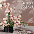 thumbnail image 4 of Champagne Orchid Flower Building Set, Icon Flowers Building Block Compatible with Lego, Stunning Botanical Display Gift for 8-14 Kids and Adults (866 Pcs), 4 of 6