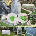 thumbnail image 4 of 30 piezas de abrazaderas para invernadero, pinzas para plantas, red para cubrir hileras de películas, clip de aro de túnel para soporte de plantas de temporada, 11 mm, 4 of 5