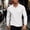 White Casual Long Sleeve, variant on JOANKDMI Casual Long Sleeve Shirts for Men Lightweight Breathable Golf Tops Classic Fit Button Down Work Shirts Daily Basic Pullover Sportswear, M-4XL