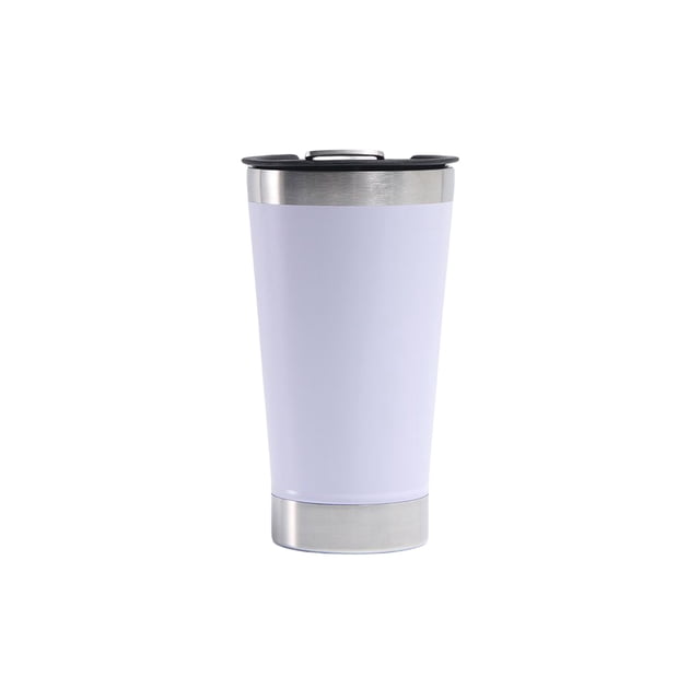 Injueey Frasco de vacío de acero inoxidable, botella de bebida de gran capacidad, senderismo, fiesta de viaje, taza de café portátil para jugo de agua Suministros térmicos Blanco Injueey HA074479-01
