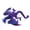 Laser purple-20cm, variant on 1pc 3D Printed Dragon With Flexible Wings And Mixed Color For Desk Decor Birthday Gift