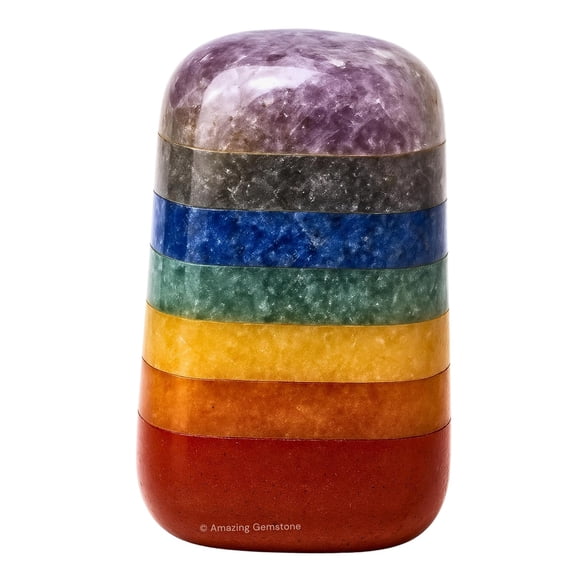 Chakra Crystal Tumbled Stones Polished Rocks - (1 Piece)