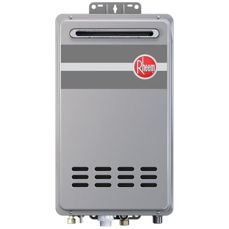 Rheem RRTG70XLN1691541 7 GPM 150000 BTU 120 Volt Natural Gas Whole House Outdoor Tankless Water Heater Stainless Steel