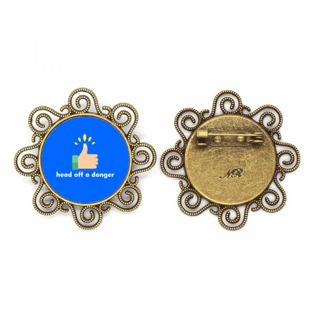Una victoria segura. Broche de flores, regalo de joyería para mujeres y niñas Unbranded M