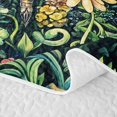 thumbnail image 5 of Homewish Boho Dragonfly Quilt King,Colorful Flower Floral King Coverlet Set,3 Pieces, 5 of 7