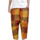 thumbnail image 2 of Pantalones largos de moda para hombre con cordón, cintura elástica, color sólido, informales, de nacionalidad, 2 of 5