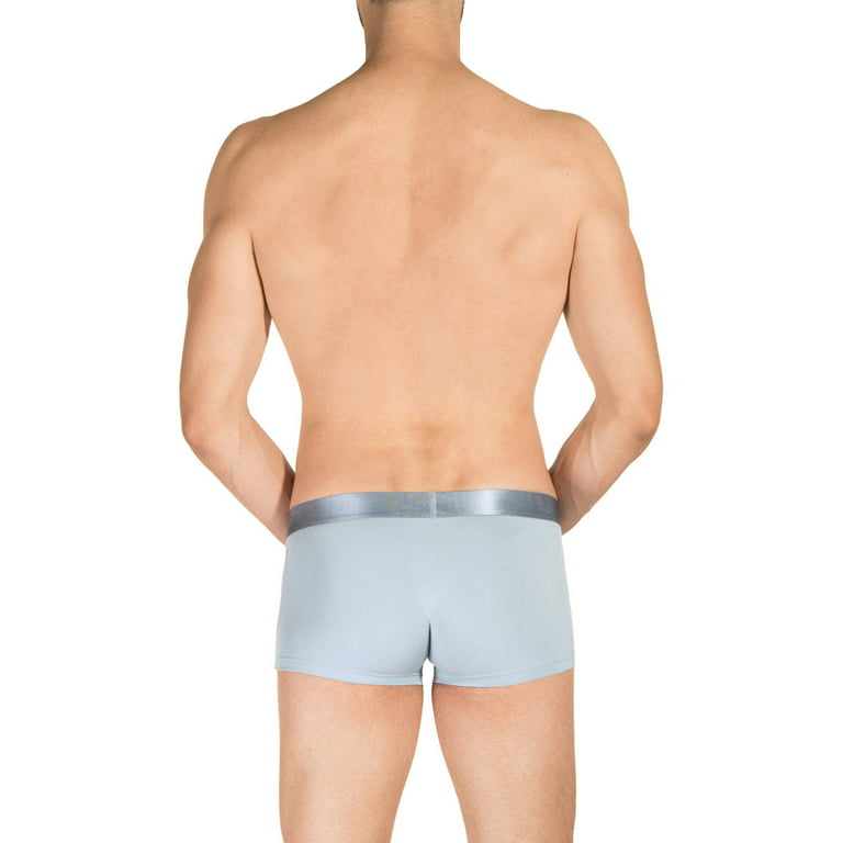 Obviously Men's PrimeMan Trunk Underwear (White, Large) 
