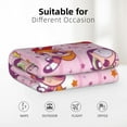 thumbnail image 4 of The Powerpuff Girls Anti-Pilling Flannel 32"X48" Super Soft Plush Air Condition Quilt Fluffy Warm Cozy Decorative Blankets, 4 of 7