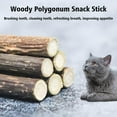 thumbnail image 5 of 15 Pcs Catnip Sticks for Cats, Natural Silvervine Dental Chew Toys, Healthy Wooden Molar Snacks for Teeth Cleaning & Boredom Relief – 3 Bags (5 Sticks Each), 5 of 10