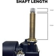 thumbnail image 3 of Wexco Wiper Motor, 4R3.24.R110D, Three and a half inch (3.5") shaft, 24V, 3 of 10