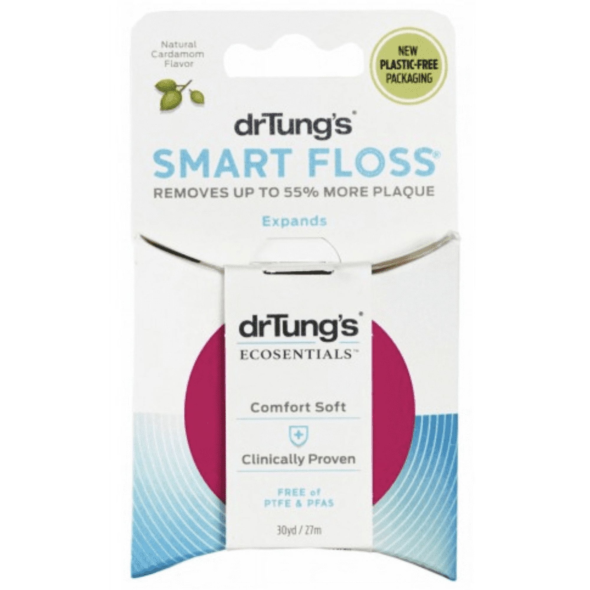 Dr. Tung's Smart Floss?, Natural Cardamom, 30 yd (27 m)