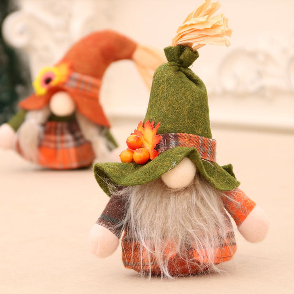 Fall Gnome Autumn Sunflower Swedish Nisse Tomte Elf Dwarf Thanksgiving Day Gifts