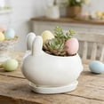 thumbnail image 4 of BAOPAI Mini Ceramic Flower Pot Thumb Sized Planter For Desktop And Bedroom Decoration, 4 of 6