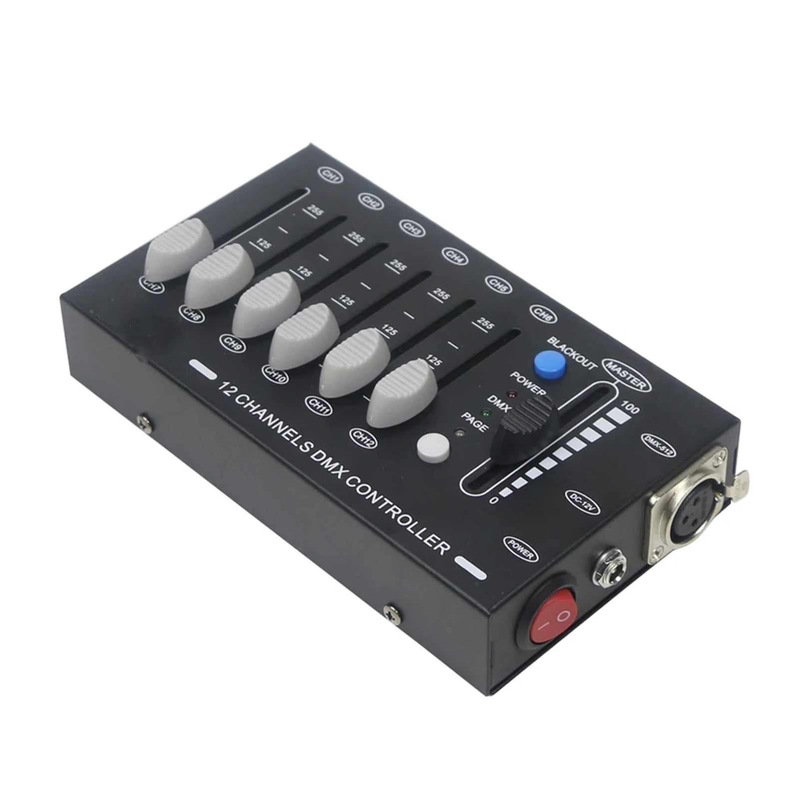 12 channels Controller DJ Controller Mini Console For Stage Light Effect Home Entertainment KTV Party Lights ,Precision Control