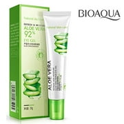 BIOAQUA Aloe Vera hydrating Eye Gel Cream Reduces Dark Circles Moisturizes No Eyes Bags Guaranteed 20g