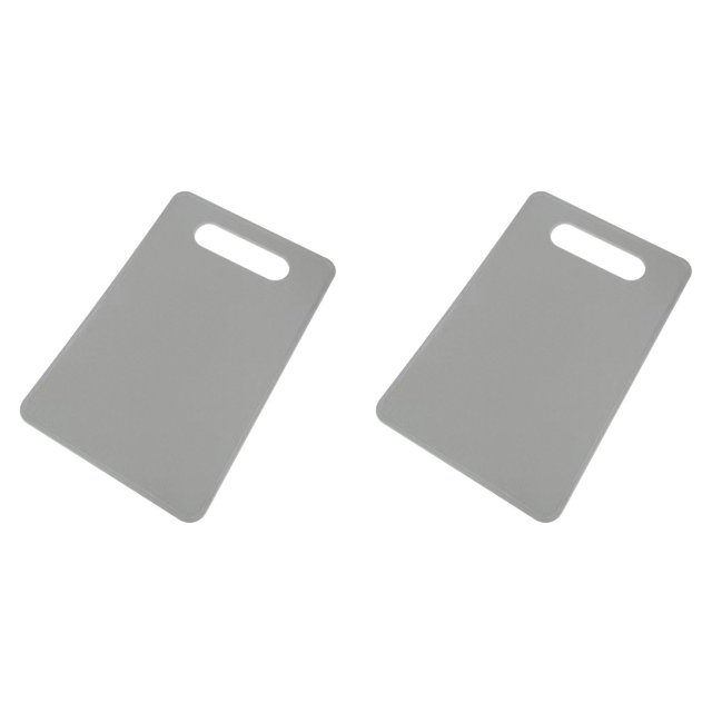 (2-Pack) Rinsvye Nonslip Plastic Chopping Board Kitchenware Set Ceramic Food Cutting Block Mat Cooker Set for Tool Kitchen Cook Supplies