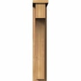 thumbnail image 2 of 5 1/2"W x 14"D x 30"H Huntington Smooth Corbel w/Backplate, Western Red Cedar, 2 of 9