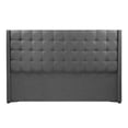 thumbnail image 1 of Cabecera King Size Trinity Bruks Gris Acero, 1 of 6
