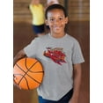 thumbnail image 2 of Captain Of The Sky! T-Shirt Juniors -Image by Shutterstock,  x-Large, 2 of 4