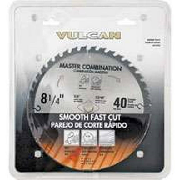 Vulcan 414831OR Fast Cut Thin Kerf Circular Saw Blade, 8-1/4" Dia