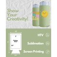 thumbnail image 2 of Fundas para Latas Cooler PartyPrints 100 Paquetes Color Salvia para Latas de 355 mL, 2 of 7