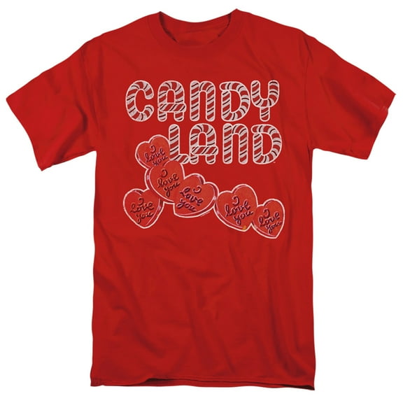Candy Land I Love You Unisex Adult T Shirt For Men And Women