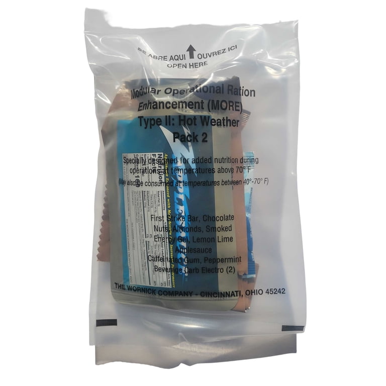 More Rations Chocolate Ration MORE Rations Type I - Inspection Date 2025 | Ready-To ...