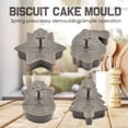 thumbnail image 4 of Molde De Galletas De Navidad 3D Primavera Prensado Molde Para Hornear Galletas Moldes Para Galletas Decoración De Fiesta De Navidad Caramelo Horneado De Galletas 4 Uds. Monstrate HA038824-00, 4 of 6