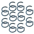 thumbnail image 1 of Clip de material acero Inoxidable Piezas en de de Oreja Sin Perforaciones Azul, 1 of 8