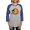 Heather/Blue, variant on CafePress - Retro Witch - Womens Baseball Tee