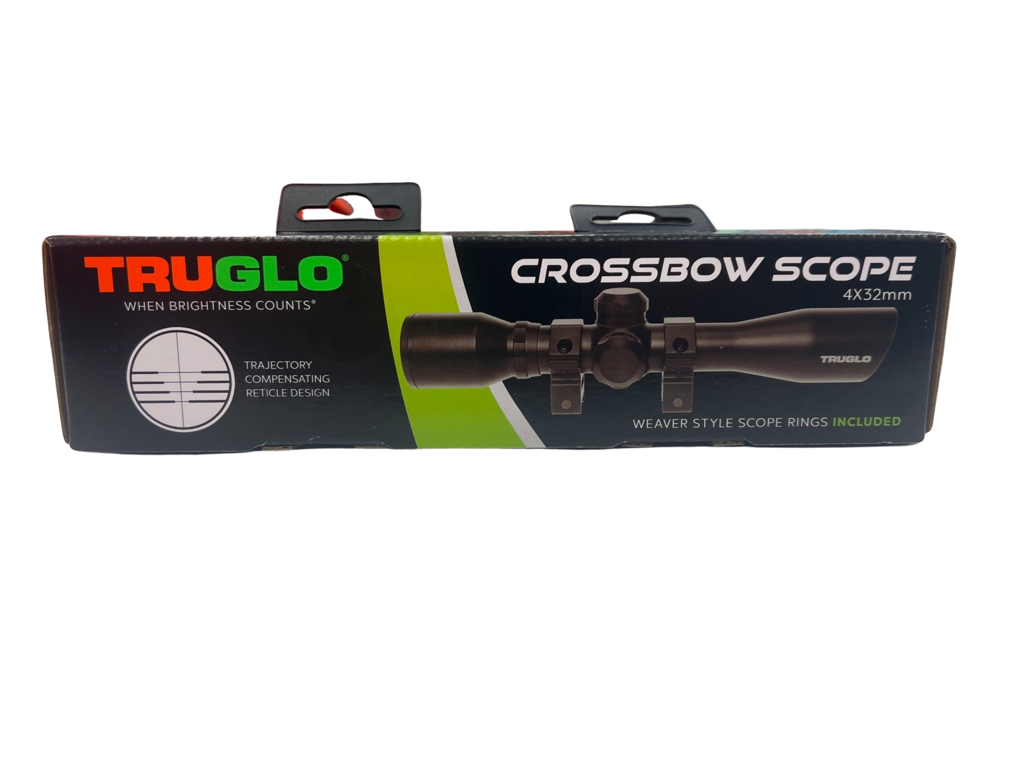 Truglo 4x32 Crossbow Riflescope with Weaver-style Rings