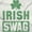 White, variant on Irish Swag St Patrick's Day Shamrock Men's Graphic T Shirt Tees Brisco Brands S