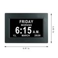thumbnail image 3 of EIGTHTAILPicture Video Playback Electronic Photo Album 7 Inch Digital Electronic Photo Frame Gift For Family LCD Digital Photo Frame Black, 3 of 7