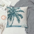 thumbnail image 2 of Orinice Palm Trees Surfboard Polka Dot Pillow Graphic Decorative Throw Pillow Cover for Home Couch Living Room Bed Sofa 18x18in, 2 of 5
