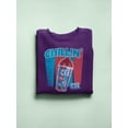 thumbnail image 3 of Chillin' ICEE Trendy Drink - Retro Beverage Graphic Women's Sweatshirt, 3 of 4