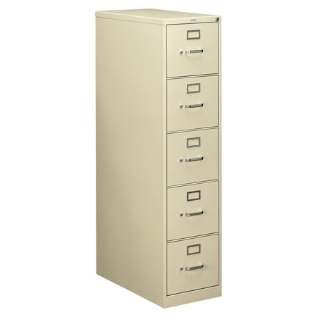 UPC 089192036394 product image for HON 5 Drawers Vertical Lockable Filing Cabinet, Putty | upcitemdb.com