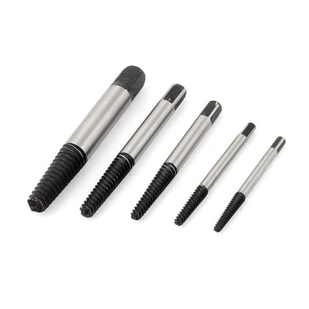 

Uxcell 3mm-19mm Broken Damaged Bolts Screw Studs Extractor Remover Set (5-pack)